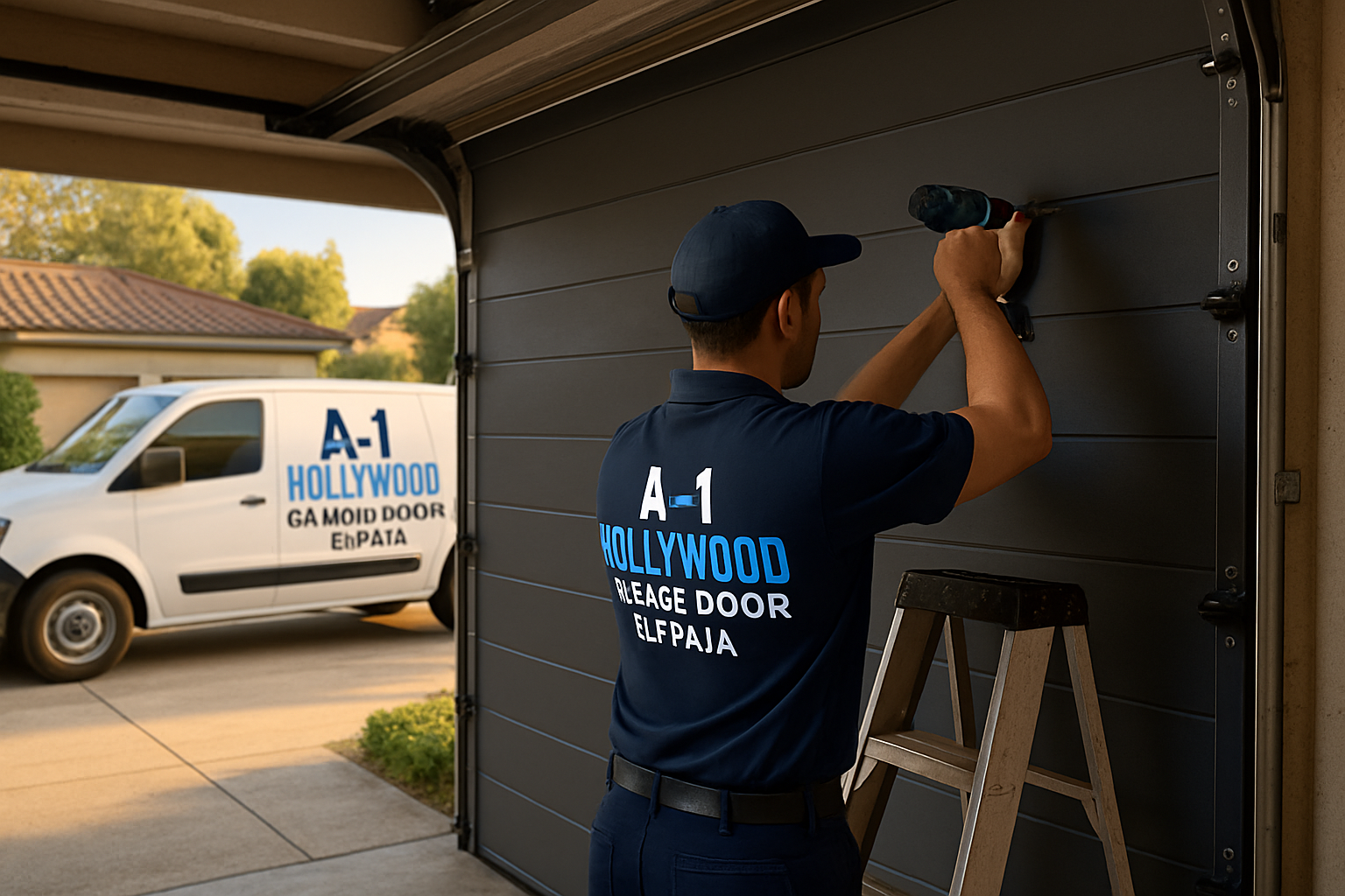 Garage Door Track Repair — Beverly Hills