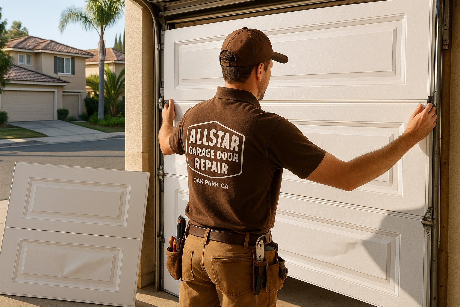Garage Door Panel Replacement service in Los Angeles